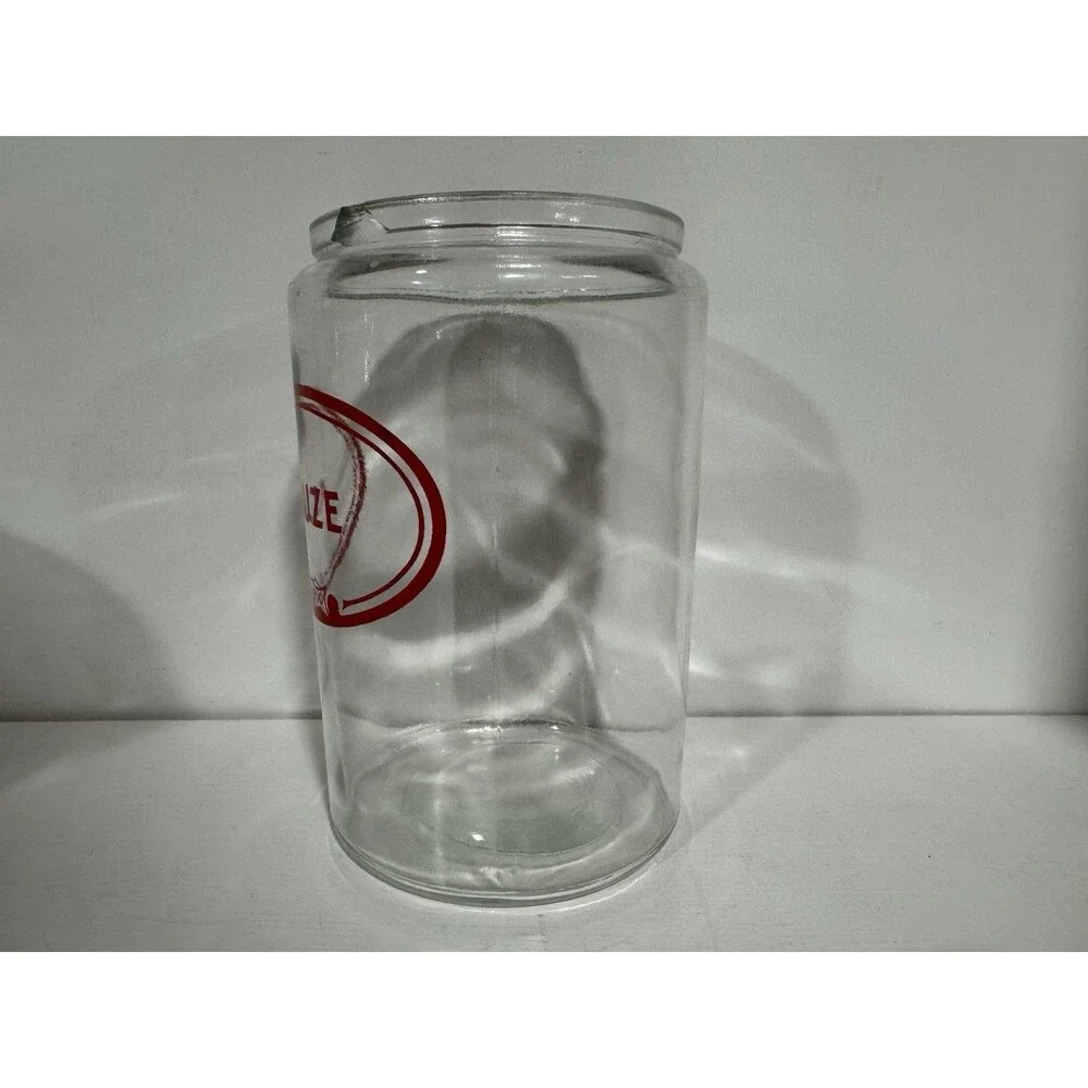 Vintage GLASCO Gauze Apothecary Jar Glass Medical Sundry Canister Mid Century